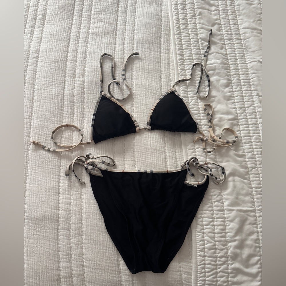 Burberry Women’s Black Bikini